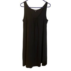 Eileen Fisher Black Shift Dress S